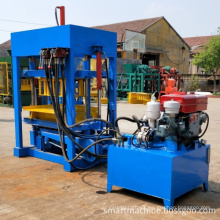 diesel engine block and brick making machine QT4-30